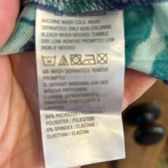 NWOT Attitudes by Renee Como sheer stretch coverup L - Picture 6 of 7